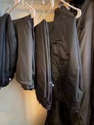 Assortment Of Children And Men Black Ski/snowboard Winter Pants