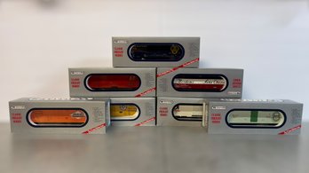 Williams Electric Trains Die Cast Metal Refrigerator Train Cars W/ Heineken, Root Beer, A&p Foods, & More