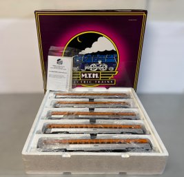 M.T.H. Electric Trains Die Cast Metal Scale Denver Rio Grande 5-car 70 Ft Passenger Set Item No. 20-6580