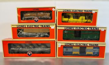 Lionel Model Train Cars W/ Rio Grande, Northern Pacific, Missouri Pacific, Chicago & Illinois Midland, & More