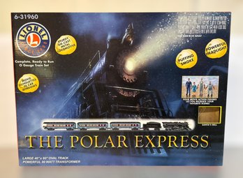 Lionel The Polar Express Complete O Gauge Train Set 6-31960 W/ 2-8-4 Berkshire Locomotive, Train Cars, Tracks