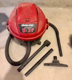 Shop Vac 5 Gallon Wet Dry Vacuum Featuring 2.0 Peak HP And Cleaning Attachments