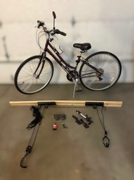Raleigh Detour 7 Speed Revoshift Bicycle With Accessories