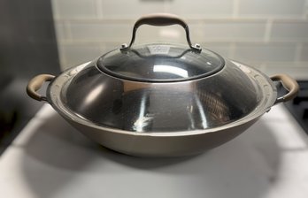 Anolon Advanced 14in Wok With Lid
