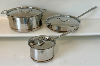 Premium All Clad Copper Core 5-ply Bonded Cookware Collection For Professional Quality Performance