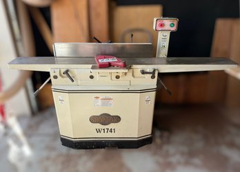 Shop Fox W1741 8 Inch Jointer, Heavy-Duty Woodworking Jointer With Precision Fence & Cast Iron Tables