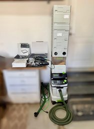 Festool CT 48 E CleanTec Cyclone Dust Extractor System W/ Cyclone Separator, Hose & Accessories, Sander & More