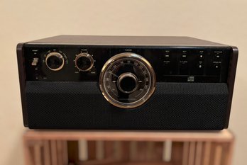 Victrola Music Center W/ Bluetooth Model VTA-370B Including Record Player, CD Player, & Radio