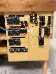 Model Railroad Control Panel And Layout Wiring