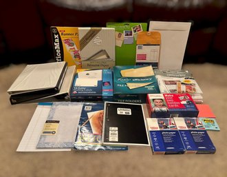 Assortment Of Home Office Supplies