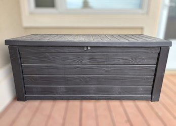 Keter Dark Wood-style Resin Outdoor Deck Box