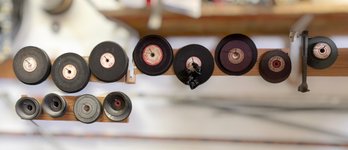 Assortment Of Foley Belsaw Grinding Wheels