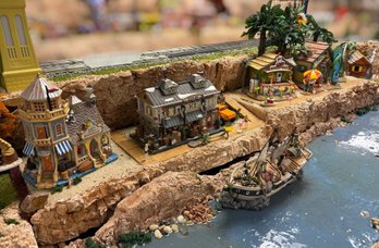 Department 56 Coastal Village Collection Featuring Pier 56, Rusty Pelican Restaurant, Lighthouse And More! - 9
