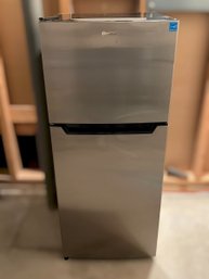 Danby 4.2 Cu. Ft. Compact Mini Fridge With Freezer In Stainless Steel Finish