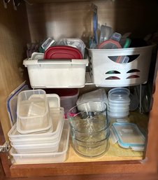 Assortment Of Kitchen Tupperware