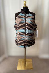 Women's Outback Trading Co. Maybelle Southwestern Print Vest - Size XL