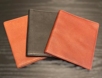 Set Of Three Osgoode Marley Genuine Leather RFID Passport Covers - Lot 2