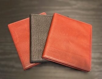 Set Of Three Osgoode Marley Genuine Leather RFID Passport Covers - Lot 3