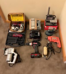 Collection Of Assorted Vintage Power And  Hand Tools