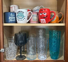 Collection Of Unique Mugs And Plastic Drinking Cups