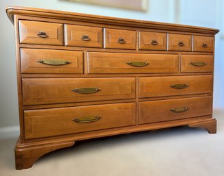 Unique Furniture Makers Double Wooden Dresser