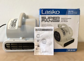 Lasko Super Fan Max Multi-purpose Compact Air Mover SF-20-G2