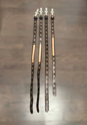 Brushy Creek Full Grain Cowhide Western Belt Collection Featuring Embossed Reptile Styling