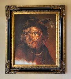 Original Italian Old Master Painting By Kaiser In A Custom Frame