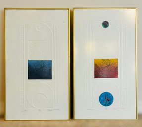 Wonderful Framed Artwork Summer & Winter  Numbered & Signed By Ralph A. Wolfe