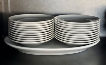Thomas Rosenthal Group Germany White Dinner Plates & Platter