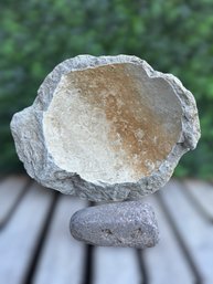 Native American Mortar And Pestle Grinding Rock For Crushing Crops