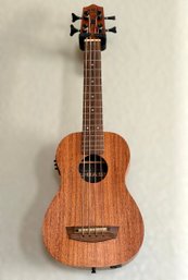 Acoustic Electric Bass W/ Preamp Original U-Bass By Kala Model UBASS-WNDR-FS