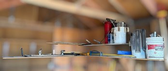 Assortment Of Concrete Laying Tools