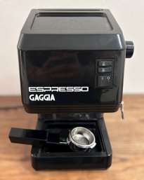 Gaggia Black Espresso Machine