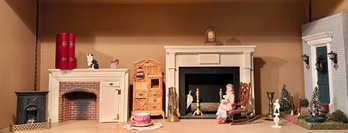 Entire Display Of Miniature Collectibles With Holiday Theme
