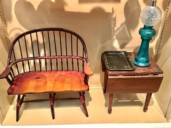 Lot Of 4 Replicas Of Antique Furnishings