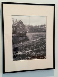 Framed Print Photograph Of The 'Old Mill Pub' Restaurant