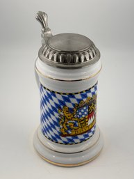 Vintage Ceramic Bayern Beer Stein