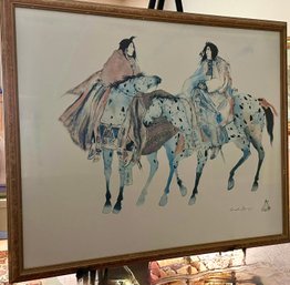 Signed Original Watercolor By Carol Grigg