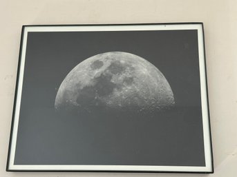 Framed Photographic Print Of Moon