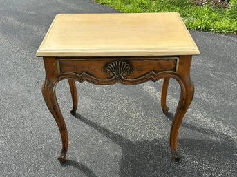 French Provincial Style Painted Side Table