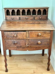Antique 2-pc Plantation  Desk