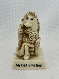 Desk Top Sculpture - 'My Dad Is The Best.'