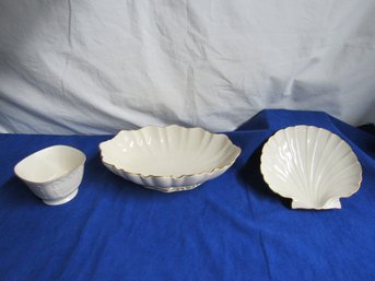 Group Of 3 Lenox Candy Dishes