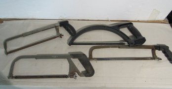 Group Of 4 Hack Saws