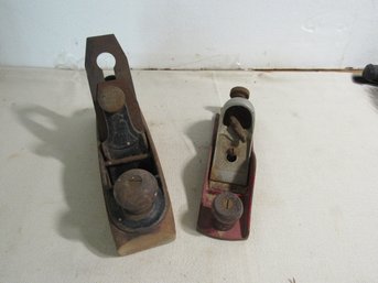 Pair Of Vintage Planers Stanley Liberty Bell And Wood Plane Made In USA