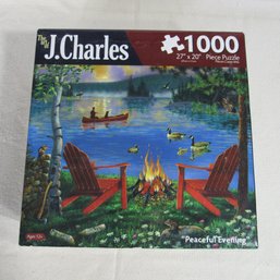 J.Charles Peaceful Evening 1000 Piece Jigsaw Puzzle