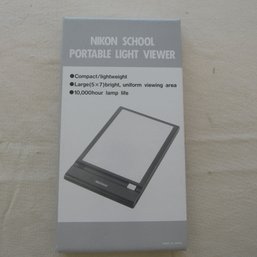 Vintage Nikon School Portable Light Viewer