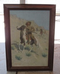 The Scout By Frederic Remington (1902) Print