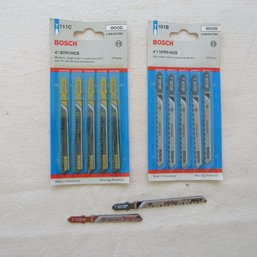 Bosch T-shank Jigsaw Blades For Wood T111c, T101b, 2 Extra Blades
